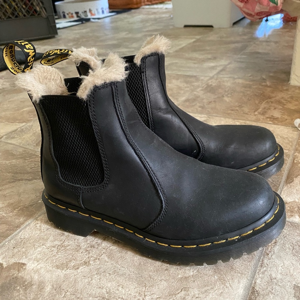 Doc Martens lined boots